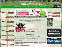 Tablet Screenshot of baseballmineurthetford.com